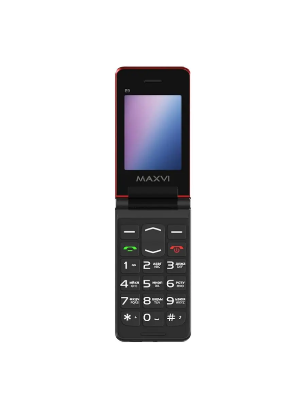 Купить Мобильный телефон Maxvi E9 red